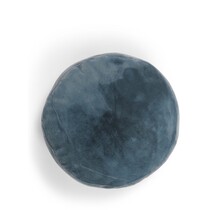 Essenza Mads Furry cushion Denim 45 cm round