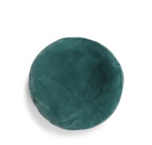Essenza Mads Furry cushion Reef green 45 cm round