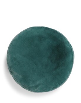 Essenza Mads Furry cushion Reef green 45 cm round