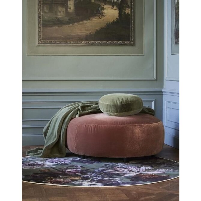 Essenza Mads Furry cushion Moss 45 cm round Essenza Mads Furry cushion Moss 45 cm round