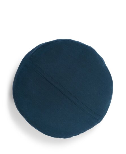 Essenza Mads cushion Dark teal 45 cm round