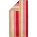 Cawö Cawö Coast  Handdoek rot/natur 50/100