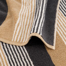 Cawö Cawö Coast  Handdoek anthrazit/natur 50/100