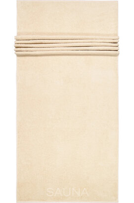 Cawö Pure Uni Saunalaken beige 80/200