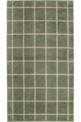 Cawö Two-Tone Karo Handdoek field 50/100