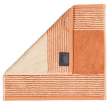 Cawö Two-Tone  Gezichtsdoekje kupfer 30/30