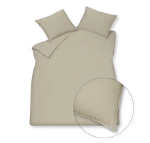 Vandyck Washed Cotton Dekbedovertrek Stone 240x200/220