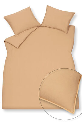 Vandyck Washed Cotton Dekbedovertrek Apricot Blush 1-persoons (140x200/220)