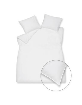 Vandyck Washed Cotton Dekbedovertrek Lits-jumeaux XL (260x240) White