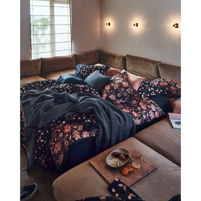 Vandyck Serene Kussensloop (60x70) blue ink Vandyck Serene Kussensloop (60x70) blue ink