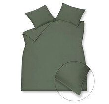 Vandyck Washed Cotton Dekbedovertrek Earth Green 200x200/220