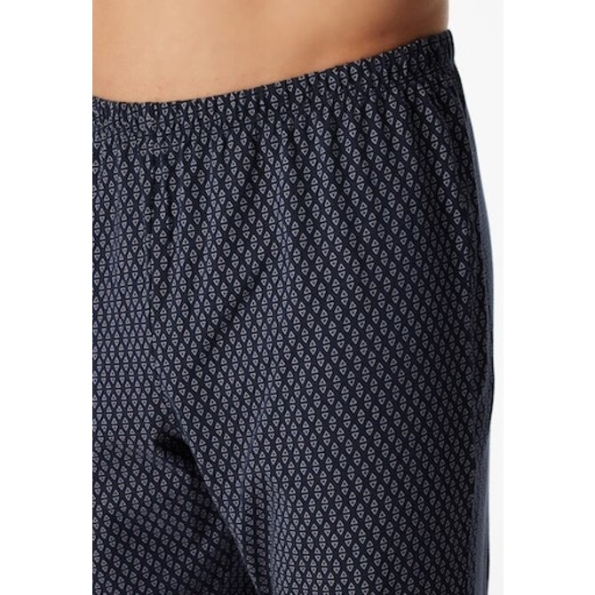 Schiesser Pyjama Long nightblue 180843 52/L