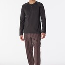 Schiesser Schiesser Pyjama Long anthracite 180274 48/S