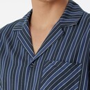 Schiesser Schiesser Pyjama Long nightblue 180275 50/M