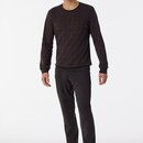 Schiesser Schiesser Pyjama Long anthracite 180270 48/S