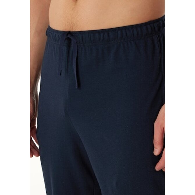 Schiesser Pyjama Long nightblue 180270 52/L
