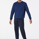 Schiesser Schiesser Pyjama Long navy 180252 54/XL