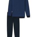 Schiesser Schiesser Pyjama Long navy 180252 54/XL