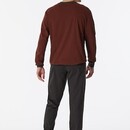 Schiesser Schiesser Pyjama Long terracotta brown 180252 48/S