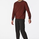 Schiesser Schiesser Pyjama Long terracotta brown 180252 50/M
