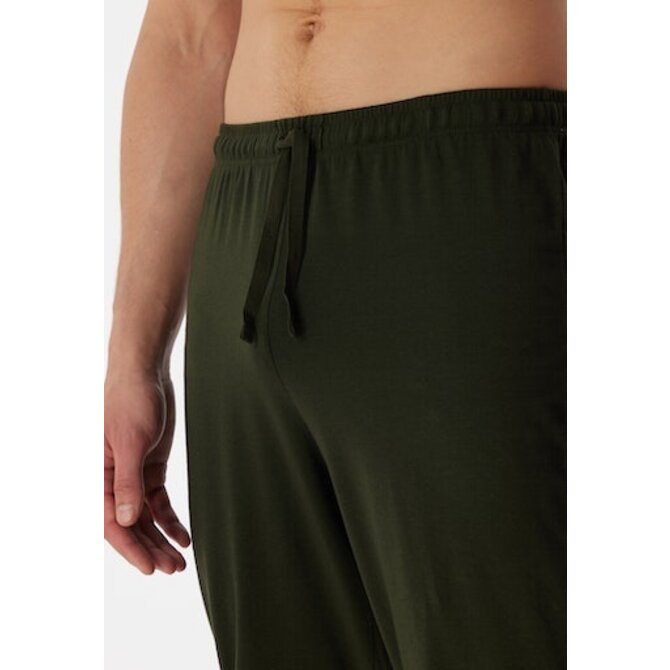 Schiesser Pyjama Long petrol 180258 56/XXL