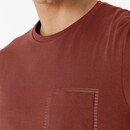Schiesser Schiesser Pyjama Long terracotta brown 180259 54/XL