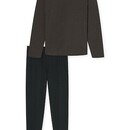 Schiesser Schiesser Pyjama Long taupe colored 180267 56/XXL