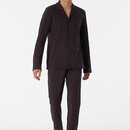 Schiesser Schiesser Pyjama Long anthracite 180272 50/M