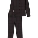 Schiesser Schiesser Pyjama Long anthracite 180272 50/M