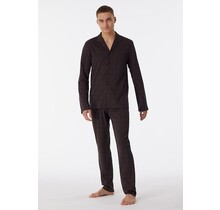 Schiesser Pyjama Long anthracite 180272 52/L