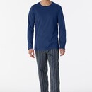 Schiesser Schiesser Pyjama Long navy 180273 52/L