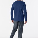 Schiesser Schiesser Pyjama Long navy 180273 52/L