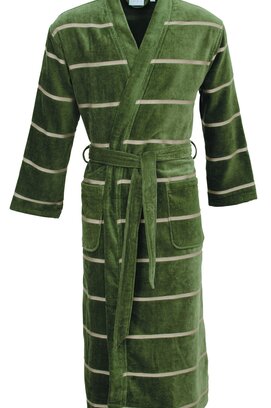 Carl Ross herenbadjas velours 610100 reed/khaki 48/50