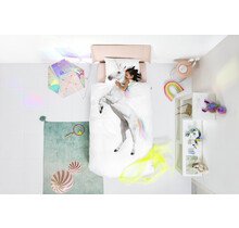 Snurk Unicorn Dekbedovertrek 140x200/220 cm
