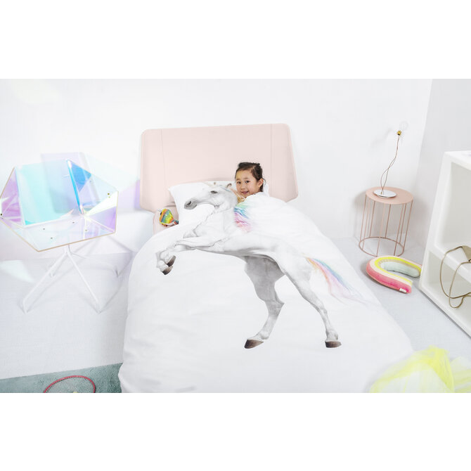 Snurk Unicorn Dekbedovertrek 140x200/220 cm