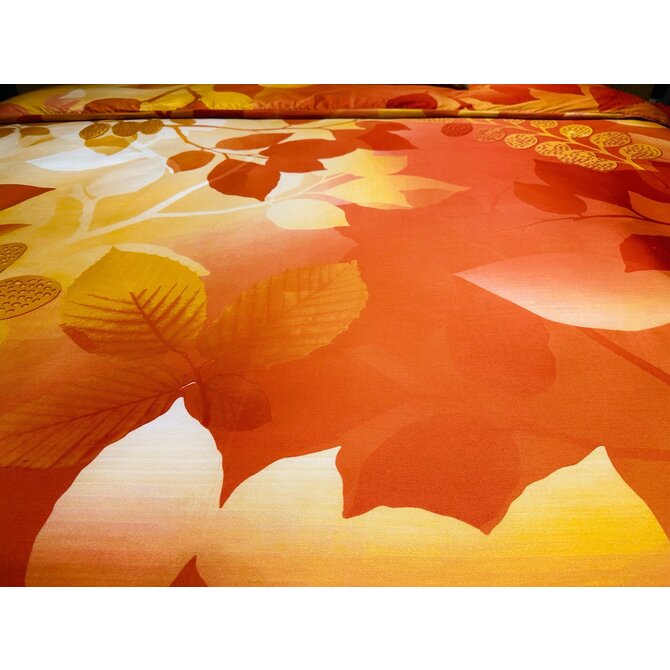 Vandyck Woodland Sat Dekbedovertrek red Lits-jumeaux (240x200/220)