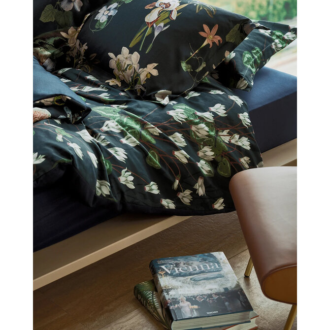 Vandyck Green Fever Kussensloop (60x70) blue ink Vandyck Green Fever Kussensloop (60x70) blue ink