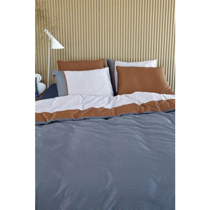 Silvana dekbedovertrek Alani - Blauw 140x200/220 cm Silvana dekbedovertrek Alani - Blauw 140x200/220 cm