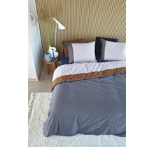 Silvana dekbedovertrek Alani - Blauw 260x200/220 cm