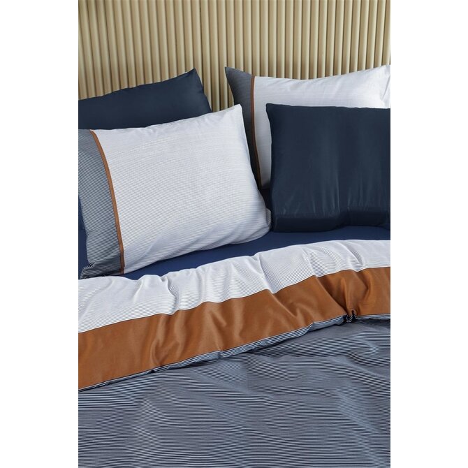 Silvana dekbedovertrek Alani - Blauw 260x200/220 cm Silvana dekbedovertrek Alani - Blauw 260x200/220 cm