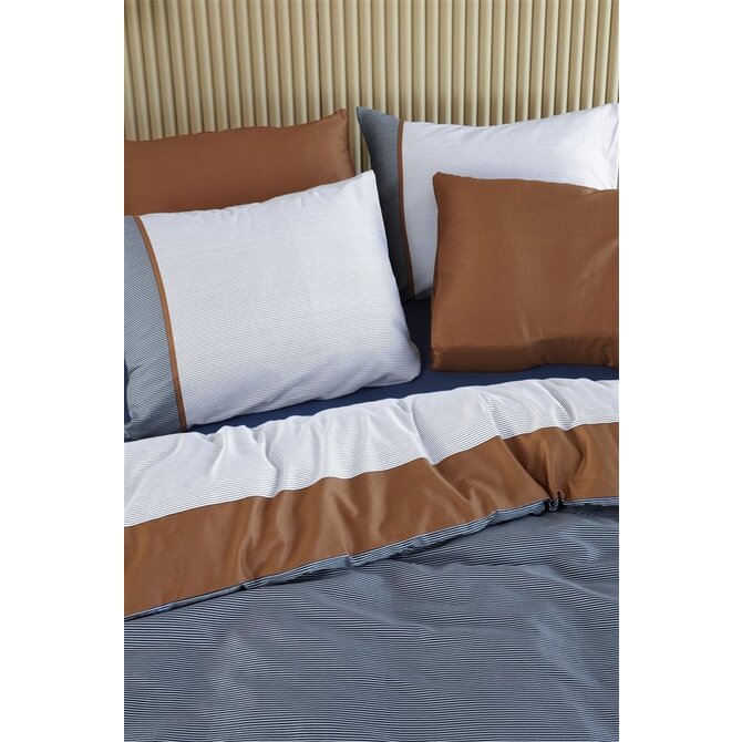 Silvana dekbedovertrek Alani - Blauw 260x200/220 cm Silvana dekbedovertrek Alani - Blauw 260x200/220 cm