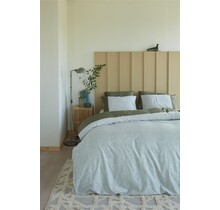 Silvana dekbedovertrek Laurel - Groen 260x200/220 cm