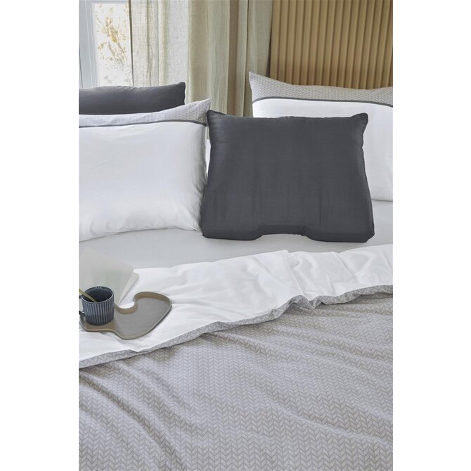 Silvana dekbedovertrek Gianna - Zand 260x200/220 cm Silvana dekbedovertrek Gianna - Zand 260x200/220 cm