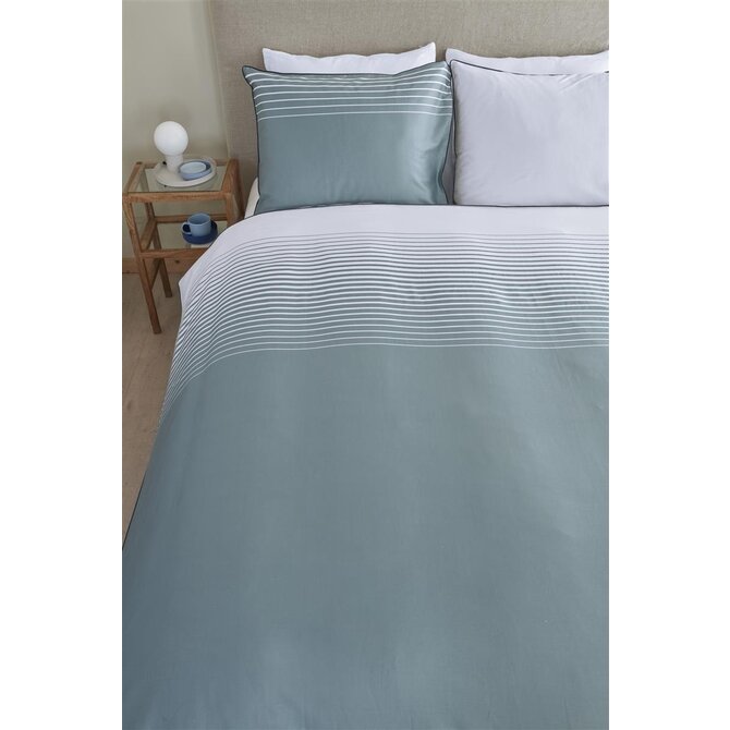 Silvana dekbedovertrek Elena - Blauw grijs 260x200/220 cm Silvana dekbedovertrek Elena - Blauw grijs 260x200/220 cm