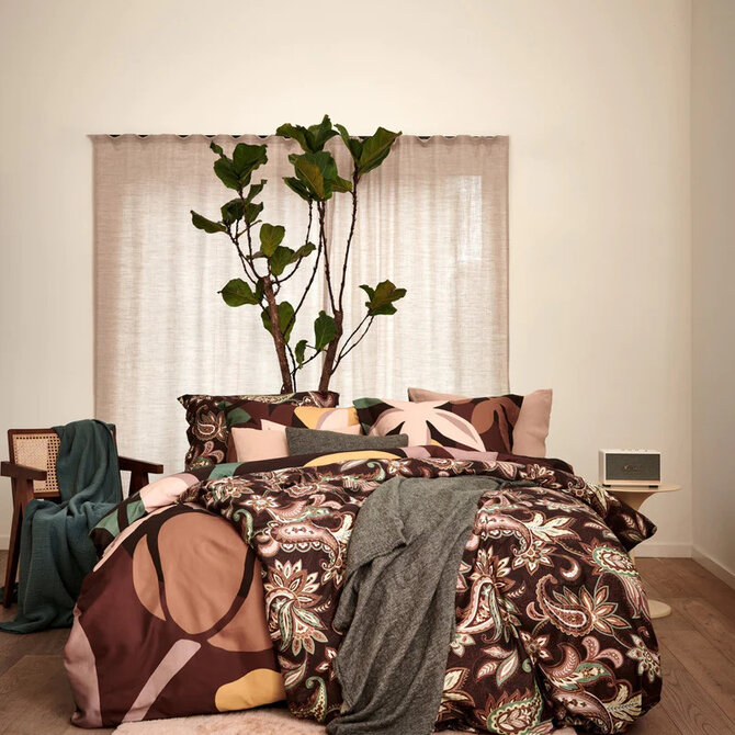 Vandyck Boho Dekbedovertrek 1-persoons (140x200/220) multi Vandyck Boho Dekbedovertrek 1-persoons (140x200/220) multi