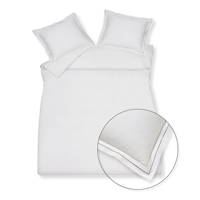 Vandyck Purity Napels dekbedovertrek 140x200/220 Sand Vandyck Purity Napels dekbedovertrek 140x200/220 Sand