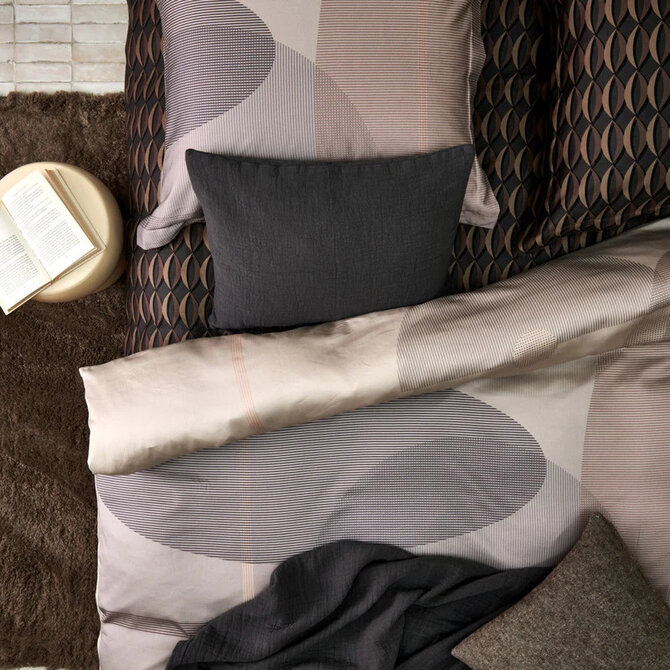 Vandyck Bouncing Kussensloop (60x70) off black Vandyck Bouncing Kussensloop (60x70) off black