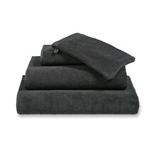 Vandyck Verona Plain Washandje 16x22 off black