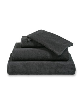 Vandyck Verona Plain Washandje 16x22 off black