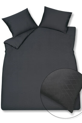 Vandyck Purity Monaco Dekbedovertrek 1-persoons (140x200/220) off black